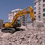 Via Trani, demolito il rudere dopo decenni di attesa